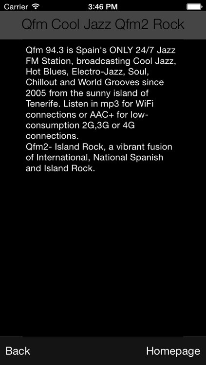 Qfm Cool Jazz / Qfm2 Rock screenshot-3