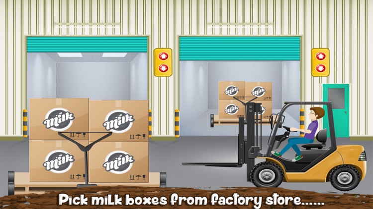 Milk Factory Farm Simulator Cooking Game screenshot-3