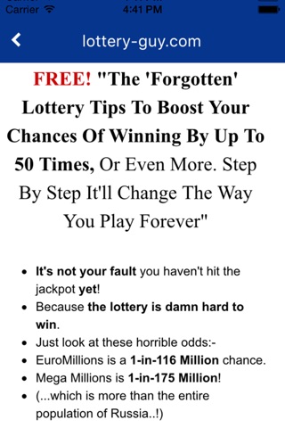Lottery Guy screenshot 3