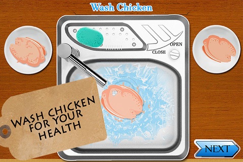 Fried Chicken Wings - Barbecue Grill Cooking Game screenshot 3