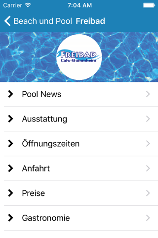 Beach und Pool screenshot 2