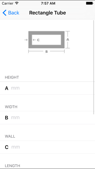 素材量の計算 screenshot1