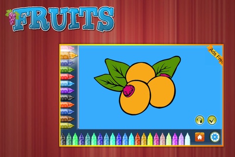 Coloring Book Fruits screenshot 3