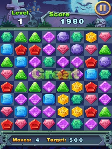 Match Jewel Pop Star Puzzle Match 3 Jewel Star Zombie Edition Iphone Ipad App Download Latest