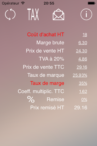 Pro Calcul - Margin Rate screenshot 3