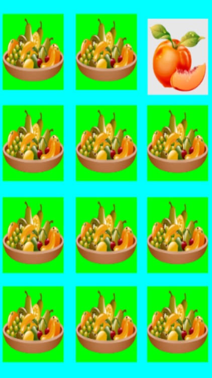 matching pictures fruit season for kids screenshot-3