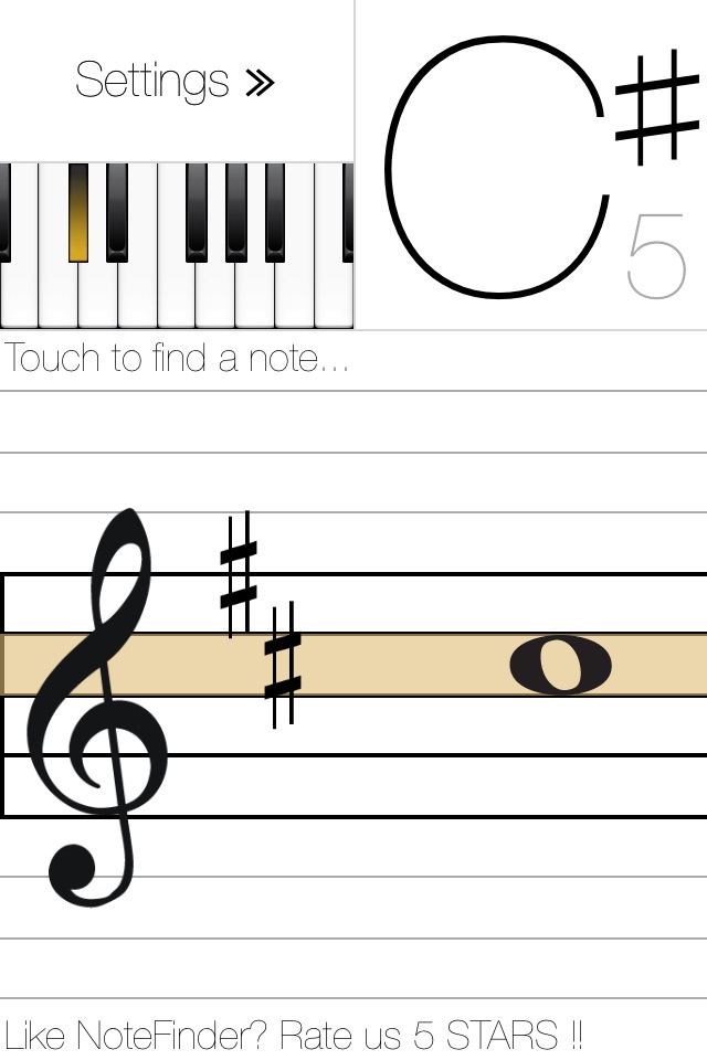 NoteFinder (for Sheet Music) screenshot 2