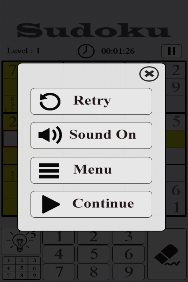 Sudoku Ultimated screenshot 3