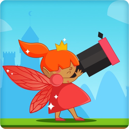Fairy against Unicorn - A Classic Cannon Shooter Game Icon