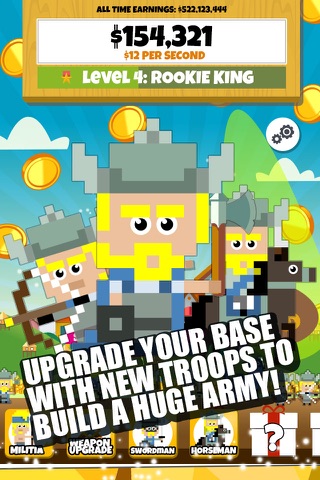 Pixel Vikings! Army Clicker screenshot 3
