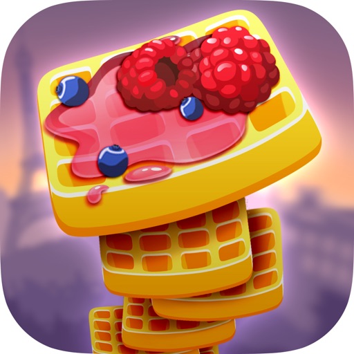 Waffle Tower - Food Craft iOS App