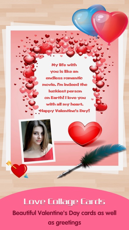 Love Greeting Cards Maker - Picture Frames for Valentine's Day & Kawaii Photo Editor