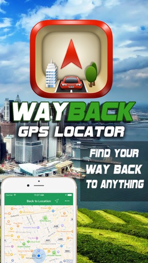 WayBack - GPS locator