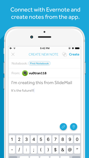 SlideMail – Email app for Gmail, AOL, Exchange, iCloud(圖4)-速報App