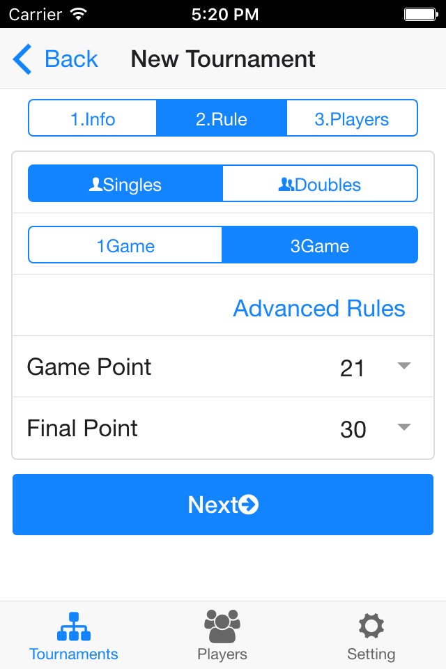 Badminton Tournament Maker screenshot 4