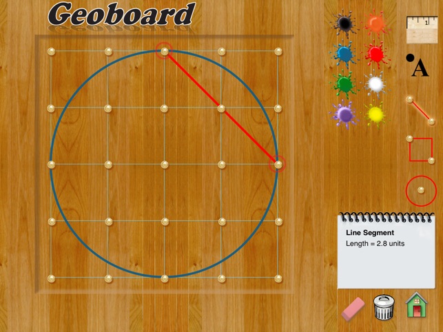 Hands-On Math Geoboard(圖2)-速報App