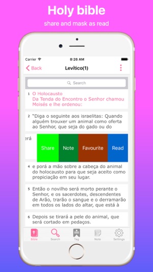 Portuguese Bible and Easy Search Bible word Free(圖2)-速報App