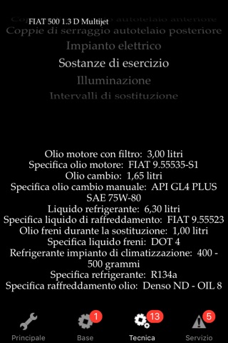 Auto Info 2017 Italian screenshot 3
