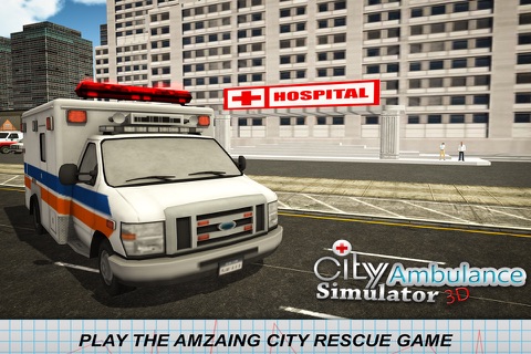 City Rescue Ambulance Driver Simulator 3D screenshot 4