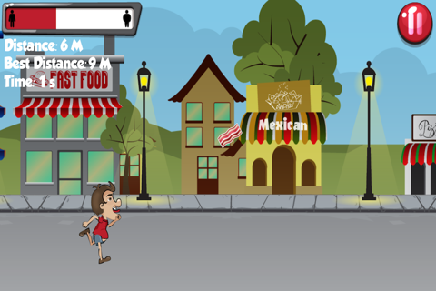 Bacon Boy - Funny Fat Guy Runner Mini Game screenshot 3