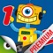 • Enjoy discovering numbers with our funny robots