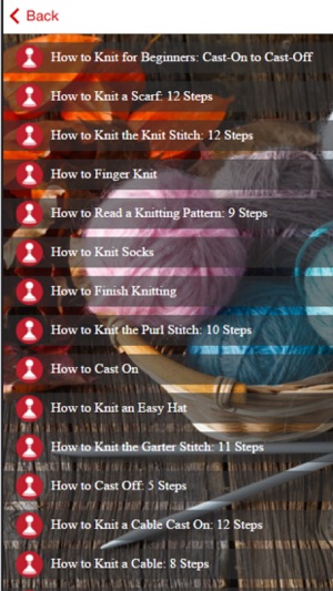 Knitting Basics - Beginners Guide to Knitting(圖2)-速報App