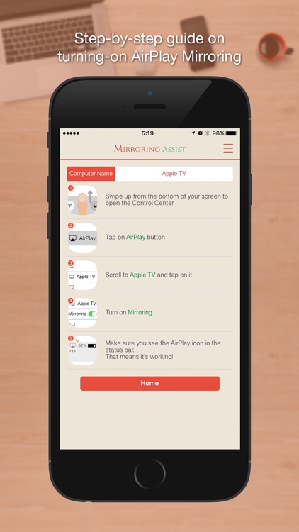 Mirroring Assist – Share your screen to teach, present, play games & more