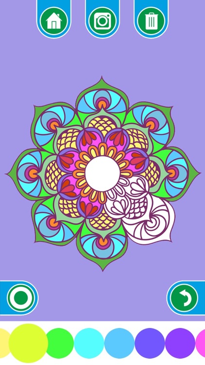 Coloring Books for adults - Mandala , ornament , anti-stress , art therapy screenshot-4
