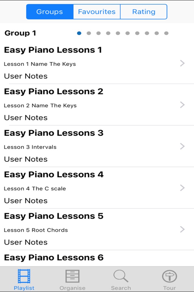 Easy Piano Lessons screenshot 2