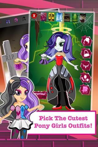 Little Princess Pony Dress-Up - My Equestria Friendship Girls Make-Up Games screenshot 3
