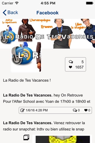 La radio de tes vacances. screenshot 2