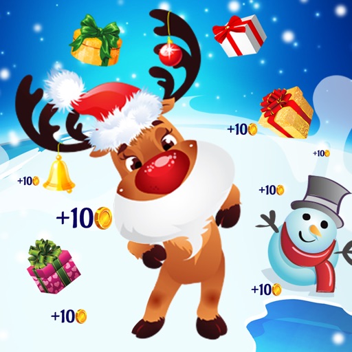 Crazy Reindeer Clicker Evolution - Best addicting christmas mutant money tree game icon