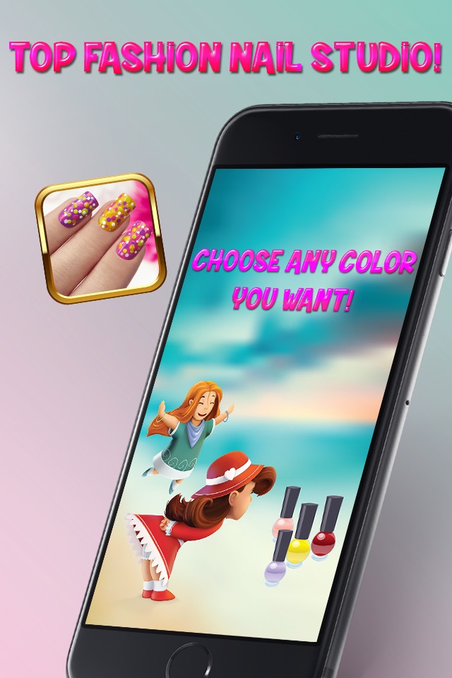 Nail Art Game 2016 – Learn How to Do Your Nails in a Fancy Beauty Salon for Girl.s screenshot 2