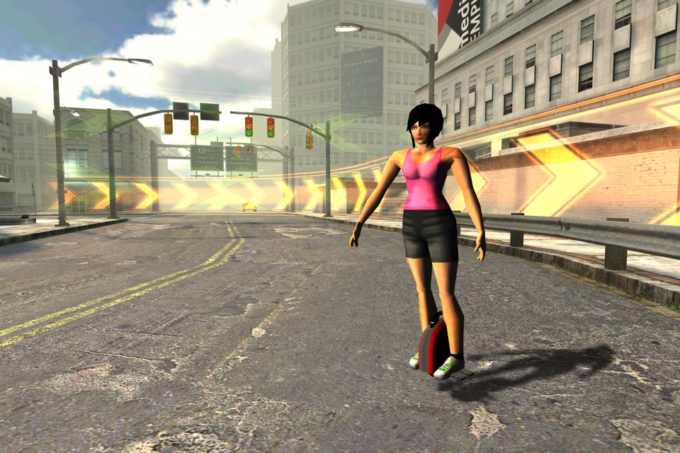 Self Balancing Hoverboard Racing Simulator screenshot 3