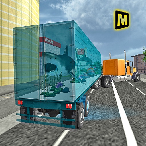 Transport Truck Sea Animals 3D iOS App