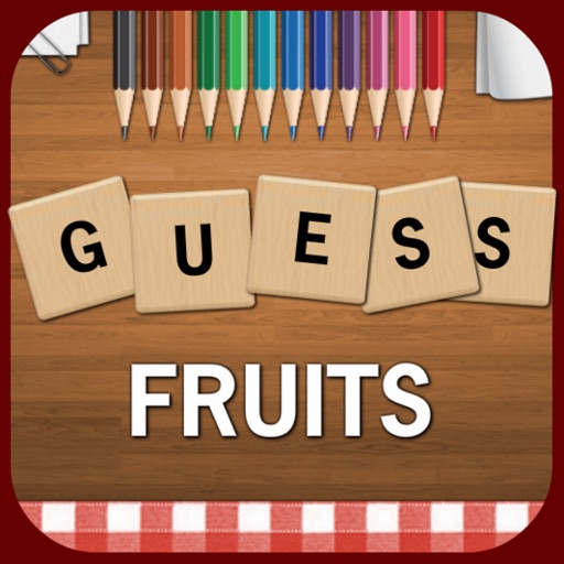 Guess Fruits & Veggies - Best Free Guessing Word Search Puzzle Game icon