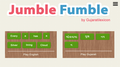 How to cancel & delete JumbleFumble from iphone & ipad 1