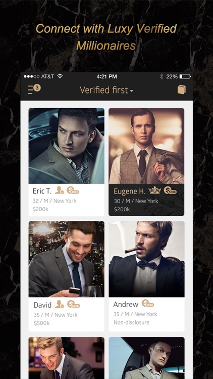 Luxy Pro- Elite Dating & Millionaire Singles Match