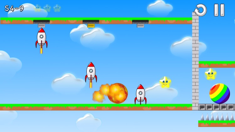 Rainbow Ball Rush screenshot-3