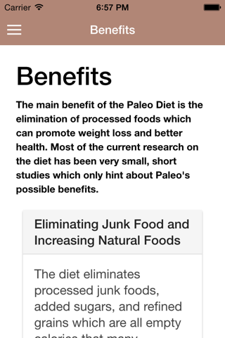 Paleo Diet Guide: Eat Healthy screenshot 3