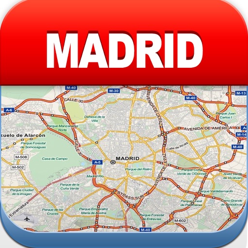 Madrid Offline Map - City Metro Airport