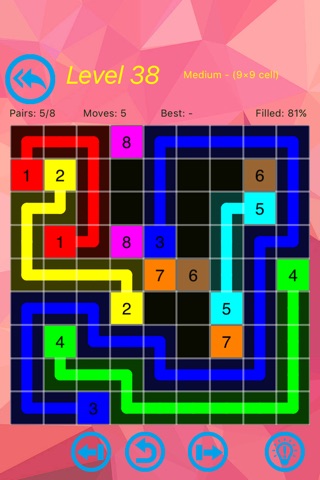 Number Linker Free App - Univision Linking King Puzzle Game screenshot 3