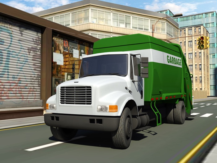 Garbage Truck Driving parking 3d simulator Game