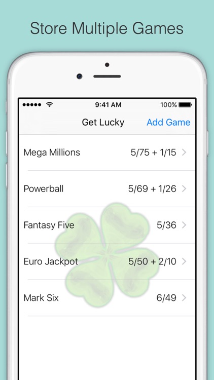 Get Lucky Free, Lottery Number Generator