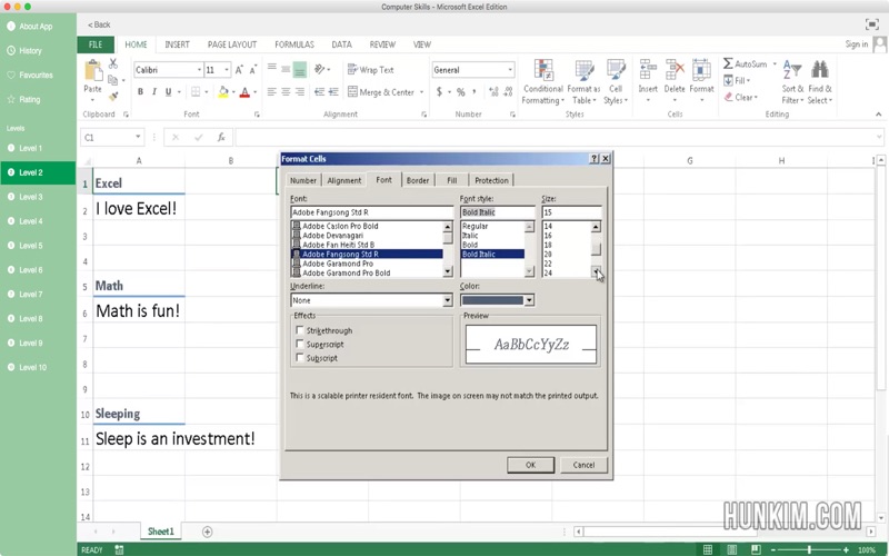 Computer Skills - Microsoft Excel Edition thumbnail 4