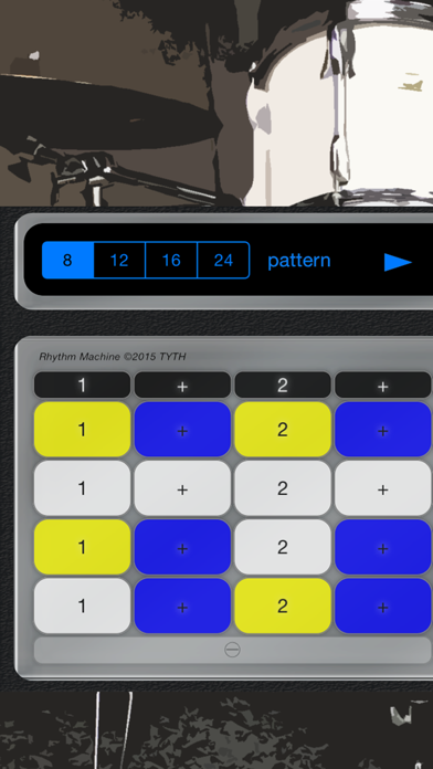 How to cancel & delete Rhythm Machine - Lite - The drum machine for practicing! from iphone & ipad 1