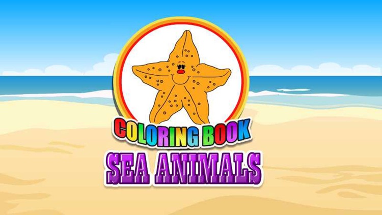 Coloring Book Sea Animal
