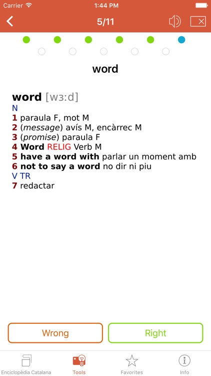 Compact English-Catalan Catalan-English Dictionary from Enciclopèdia Catalana screenshot-4