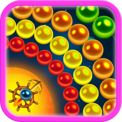 Bubble Popping Space Shooter - Super Ball Shooter Edition Icon