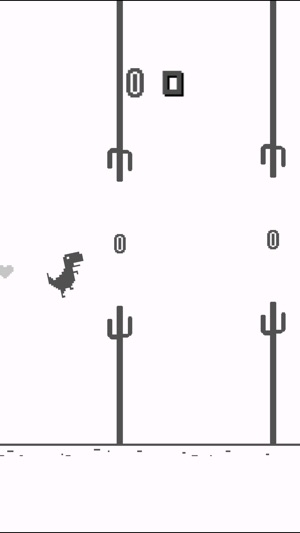 Jump Steve Jump - 8-bit Dinosaur Journey Widget Game(圖1)-速報App